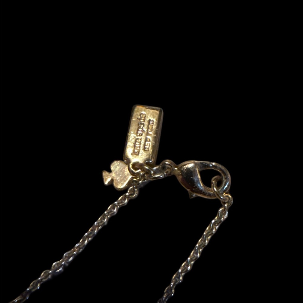 Kate Spade Geometric Necklace EUC - Picture 3 of 3